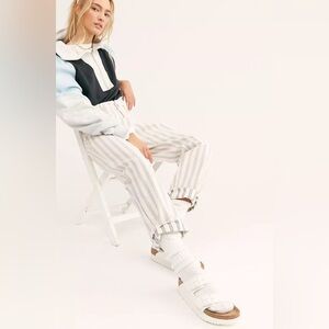 Free people Brixton striped Doyle pant